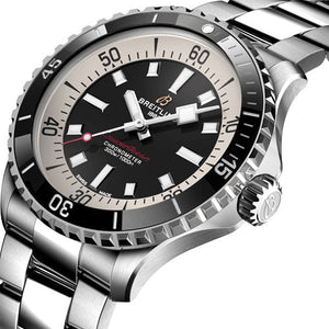 Breitling Superocean Automatic Black Dial Men 42mm