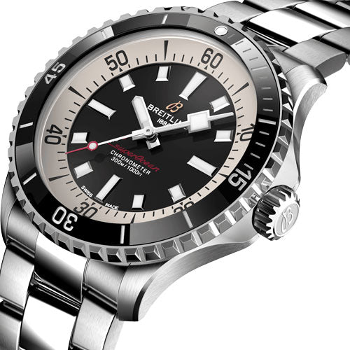 Breitling Superocean Automatic Black Dial Men 42mm