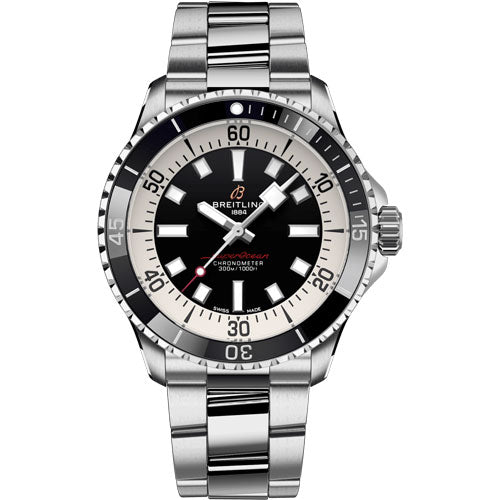Breitling Superocean Automatic Black Dial Men 42mm