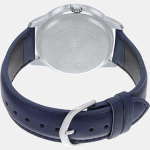 Enticer Men Quartz Blue Dial Analog Leather Watch A1741