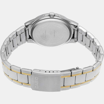 Enticer Men Quartz Gold Dial Analog Stainless Steel Watch A1770