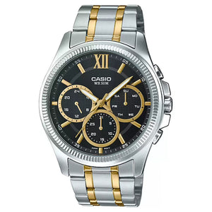 Casio Enticer Black Dial Men 42mm