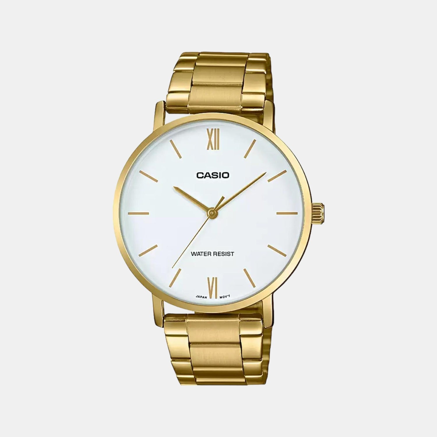 Enticer Men Quartz White Dial Analog Stainless Steel Watch A1780