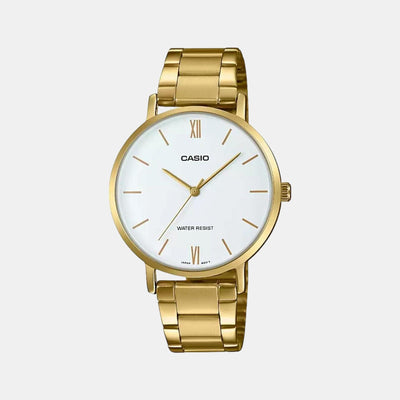Enticer Women Quartz White Dial Analog Stainless Steel Watch A1784