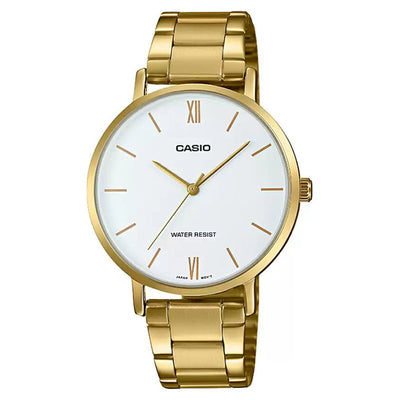 Casio Enticer White Dial Women 34mm