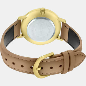 Enticer Women Quartz White Dial Analog Leather Watch A1786