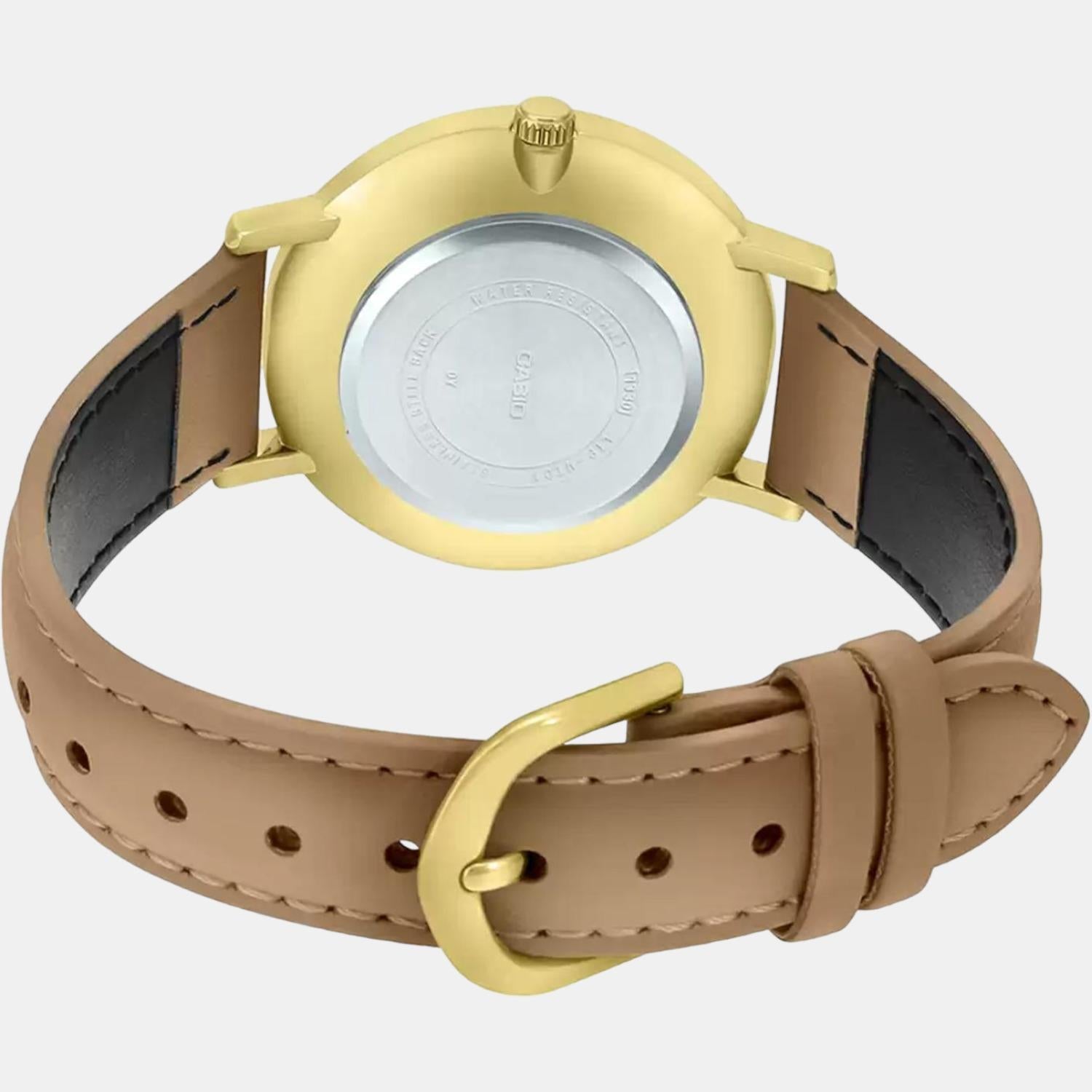 Enticer Women Quartz White Dial Analog Leather Watch A1786