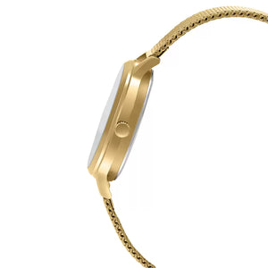 Casio Enticer Yellow Gold Dial Women 32mm