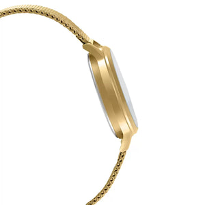 Casio Enticer Yellow Gold Dial Women 32mm