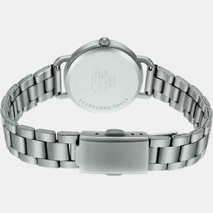 Enticer Women Quartz Blue Dial Analog Stainless Steel Watch A1792
