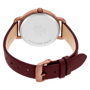 Casio Enticer Rose Gold Dial Women 34mm