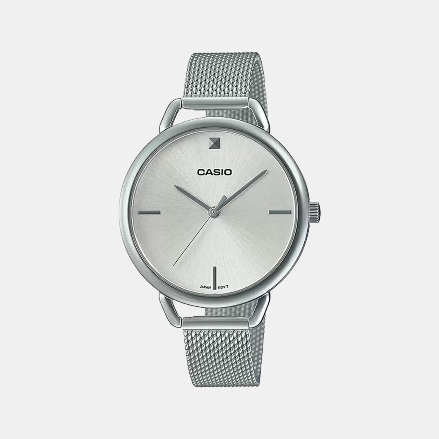 Enticer Women Quartz Silver Dial Analog Stainless Steel Watch A1810