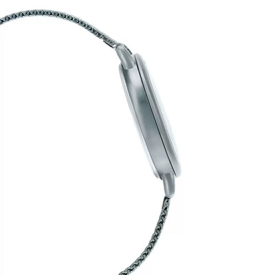 Casio Enticer Silver Dial Women 34mm