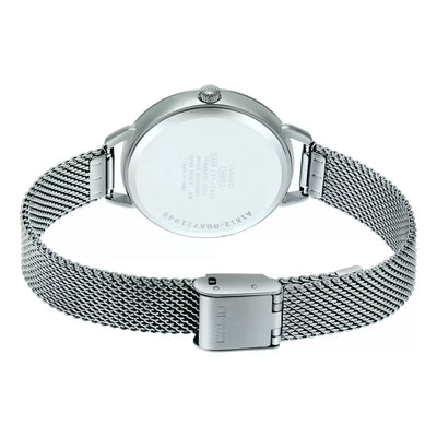 Casio Enticer Silver Dial Women 34mm