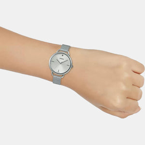 Enticer Women Quartz Silver Dial Analog Stainless Steel Watch A1810