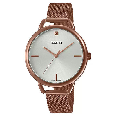 Casio Enticer White Dial Women 34mm