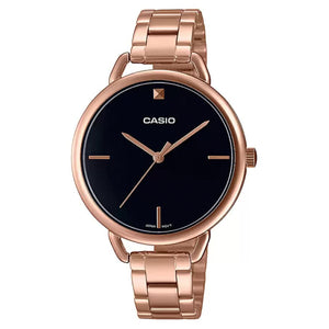 Casio Enticer Black Dial Women 34mm