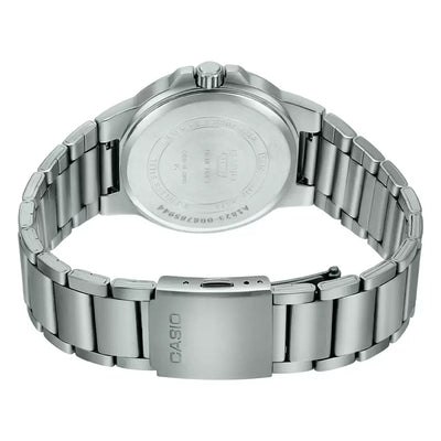 Casio Enticer Silver Dial Men 41.5mm