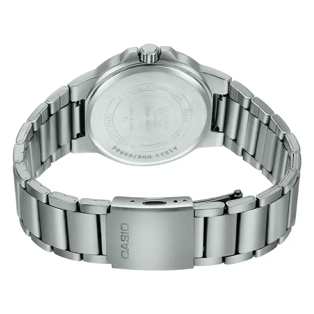 Casio Enticer Silver Dial Men 41.5mm