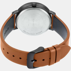 Enticer Men Quartz Blue Dial Analog Leather Watch A1830