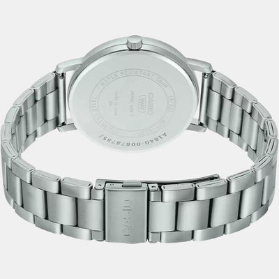 Enticer Men Quartz Silver Dial Chronograph Stainless Steel Watch A1840