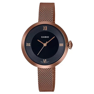 Casio Enticer Grey & Black Dial Women 31.5mm