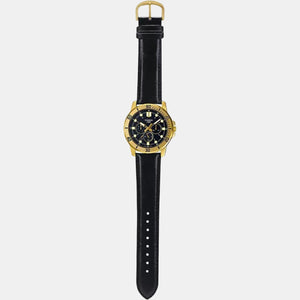 Enticer Men Quartz Black Dial Chronograph Stainless Steel Watch A1858