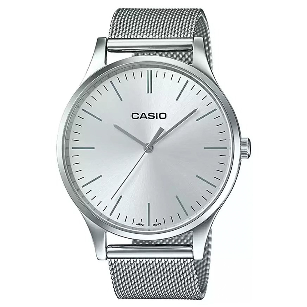 Casio Vintage  Silver Dial Women 38mm