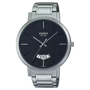 Casio Enticer  Black Dial Men 35.3mm
