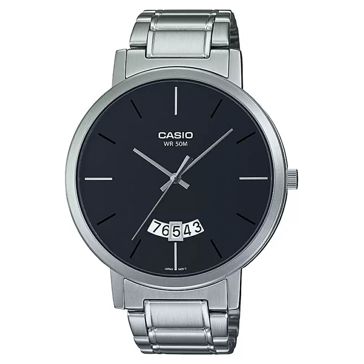 Casio Enticer  Black Dial Men 35.3mm