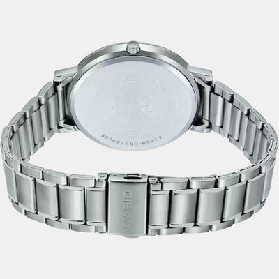 Enticer Men Quartz Black Dial Analog Stainless Steel Watch A1869