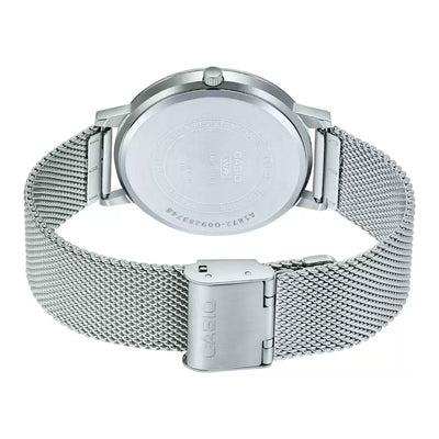 Casio Enticer Silver Dial Men 32mm