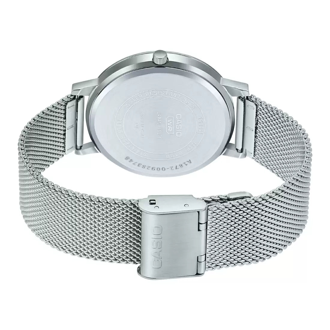 Casio Enticer Silver Dial Men 32mm