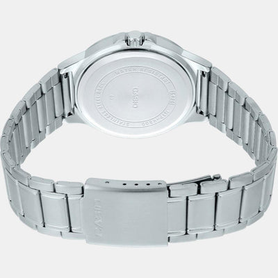 Enticer Men Quartz Blue Dial Chronograph Stainless Steel Watch A1894