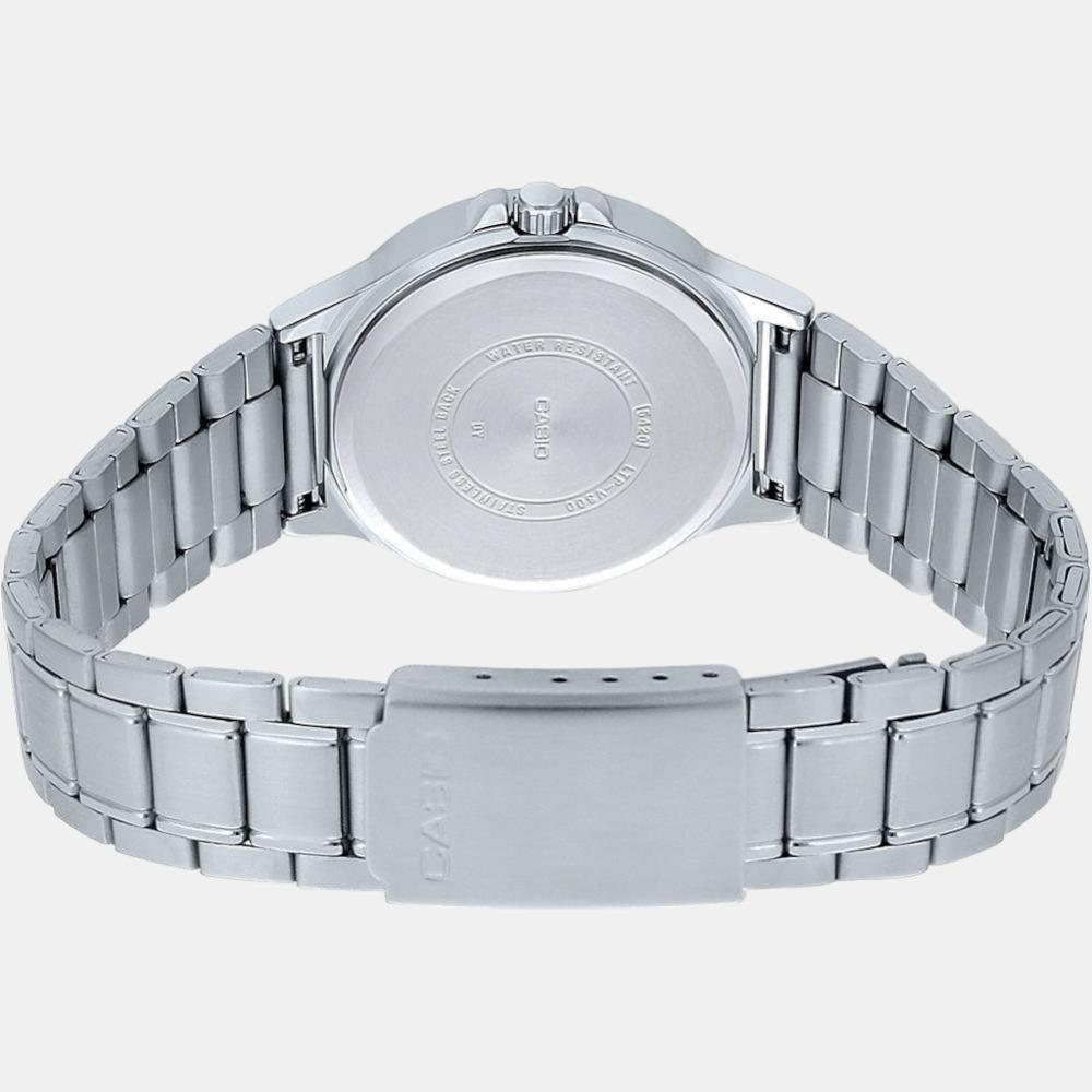 Enticer Women Quartz Blue Dial Chronograph Stainless Steel Watch A1899