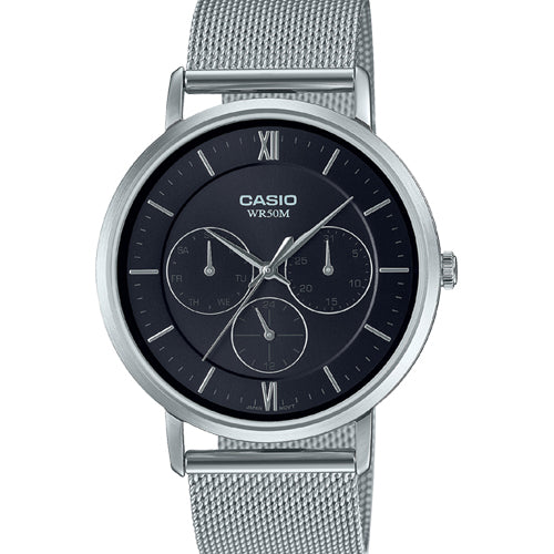 Casio Enticer Standard Black Dial Men 40mm A1920 MTP-B300M-1AV