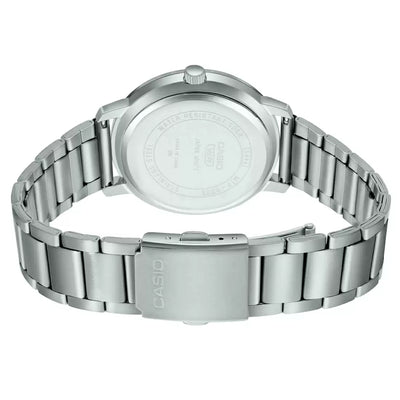 Casio Enticer Silver Dial Men 41mm