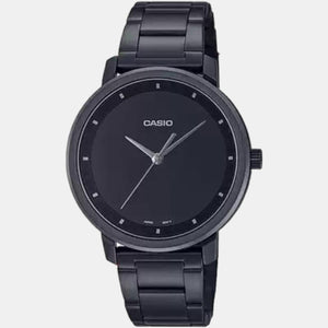 Enticer Women Quartz Black Dial Analog Stainless Steel Watch A1938