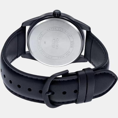 Enticer Men Quartz Black Dial Analog Leather Watch A1943