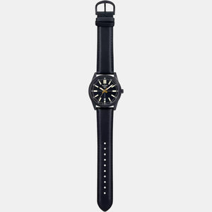 Enticer Men Quartz Black Dial Analog Leather Watch A1943