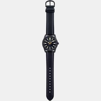 Enticer Men Quartz Black Dial Analog Leather Watch A1943