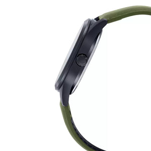 Casio Enticer Green Dial Men 45mm