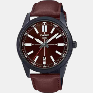 Enticer Men Quartz Brown Dial Analog Leather Watch A1946