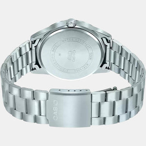 Enticer Men Quartz Black Dial Analog Stainless Steel Watch A1947