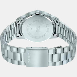Enticer Men Quartz Blue Dial Analog Stainless Steel Watch A1948
