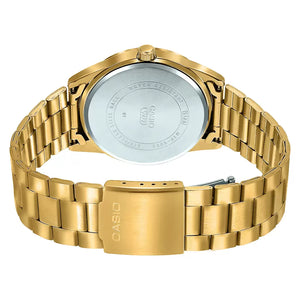 Casio Enticer Yellow Gold Dial Men 41mm