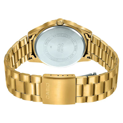 Casio Enticer Yellow Gold Dial Men 41mm