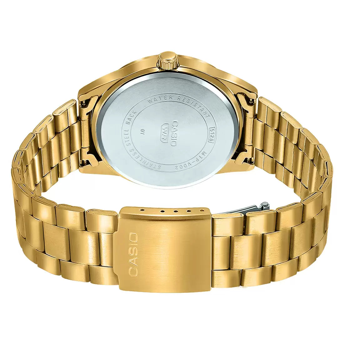 Casio Enticer Yellow Gold Dial Men 41mm