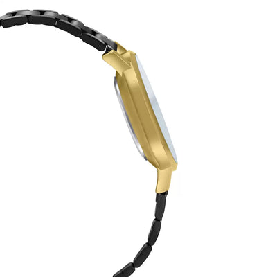 Casio Enticer Yellow Gold Dial Women 34mm
