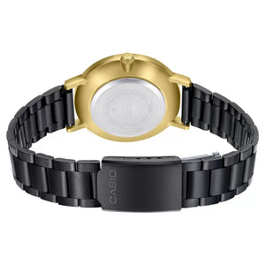 Casio Enticer Yellow Gold Dial Women 34mm